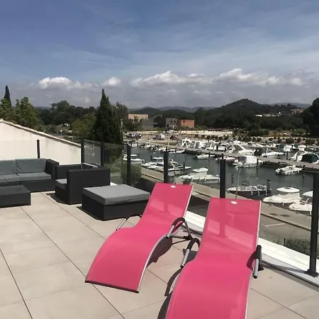 Superbe Vue Jusqu'a 14 Couchages Les Maures Entre Hyeres Et Le Lavandou 4 Etoiles Piscine Chauffee * La Londe-les-Maures